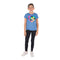 Burnout Short Sleeve Tee with Tie Dye Heart & Stars - Denny's