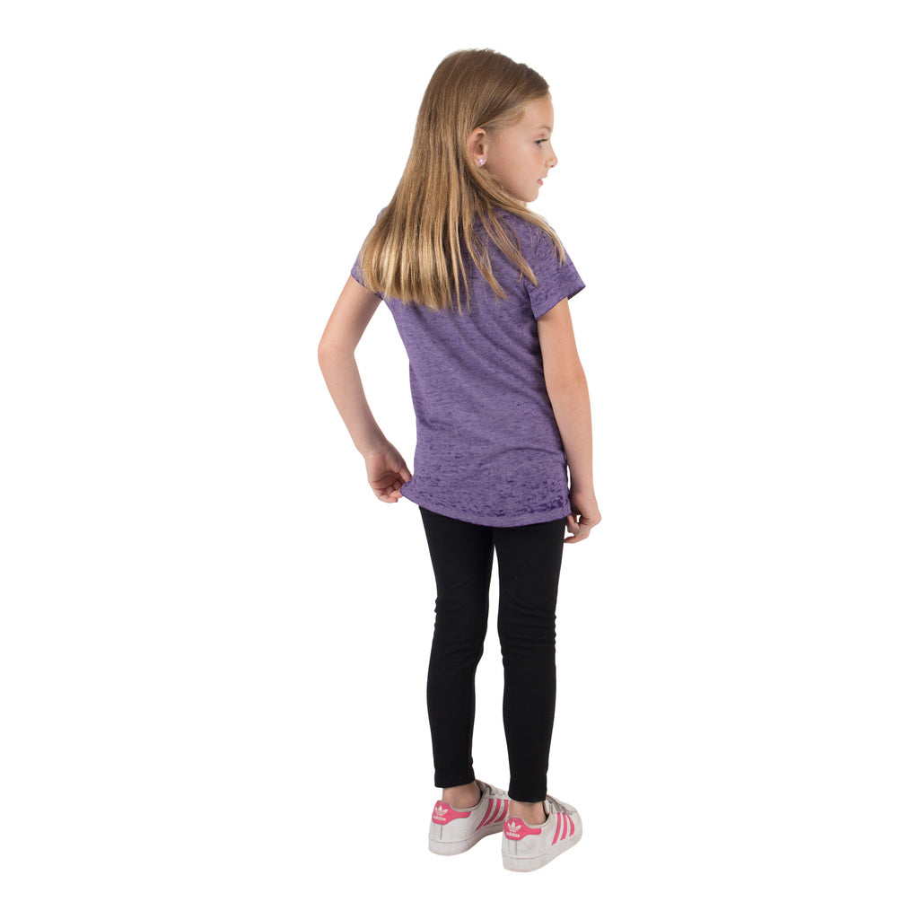 Short Sleeve Burnout Tee with Screened Patches - Denny's