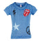 Short Sleeve Burnout Tee with Patches - Denny's