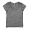 Short Sleeve Burn Out V-Neck Top - Denny's