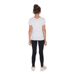 Burnout V Neck Tee with Rainbow Stripes & Brooklyn - Denny's