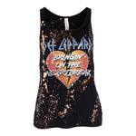 Def Leppard Cut Racerback Tank - Denny's