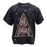 Def Leppard Pyramid Bleached Crop Tee - Denny's