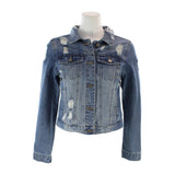 Ripped Denim Jacket - Denny's