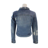 Ripped Denim Jacket - Denny's