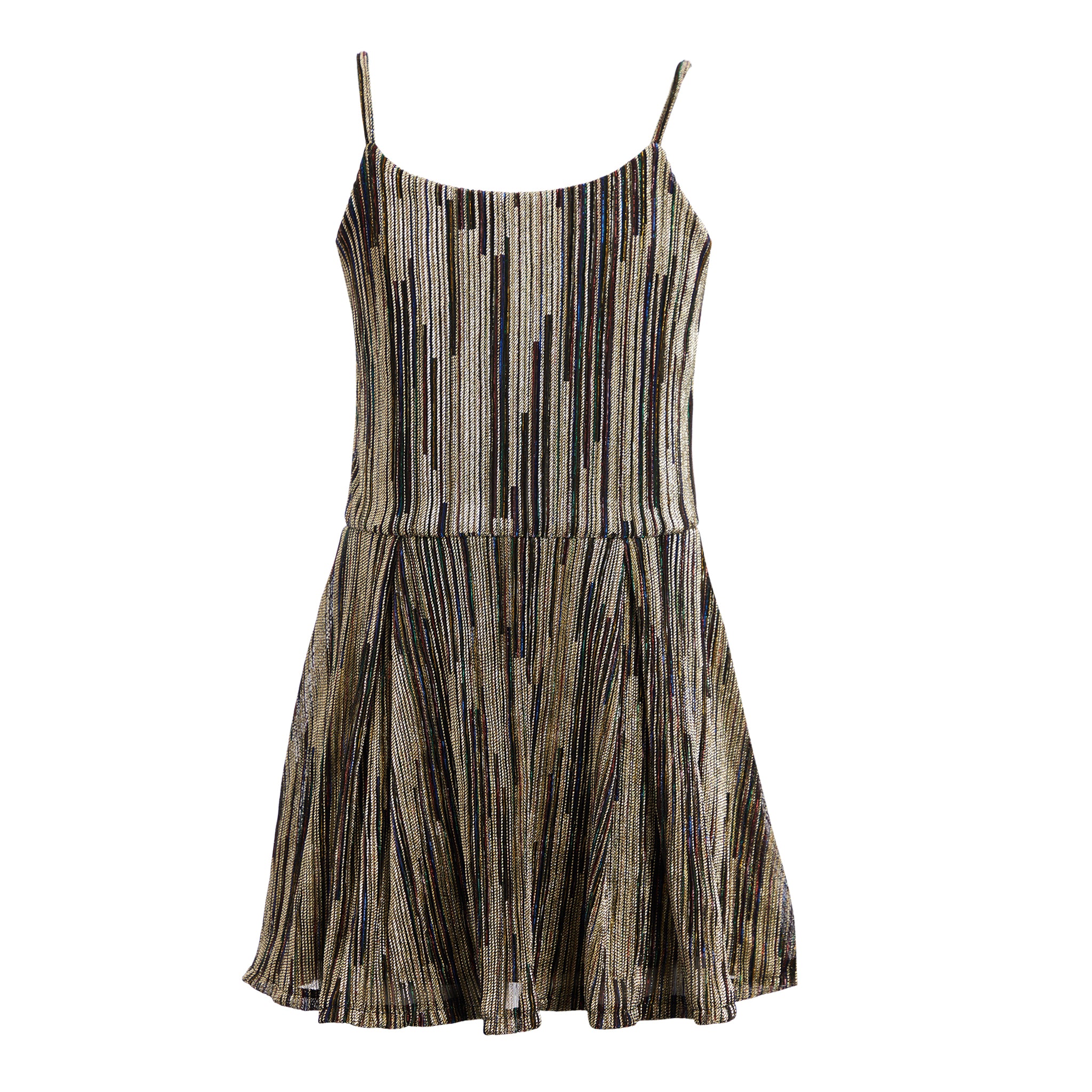 Sparkle Flounce Dress - Denny's