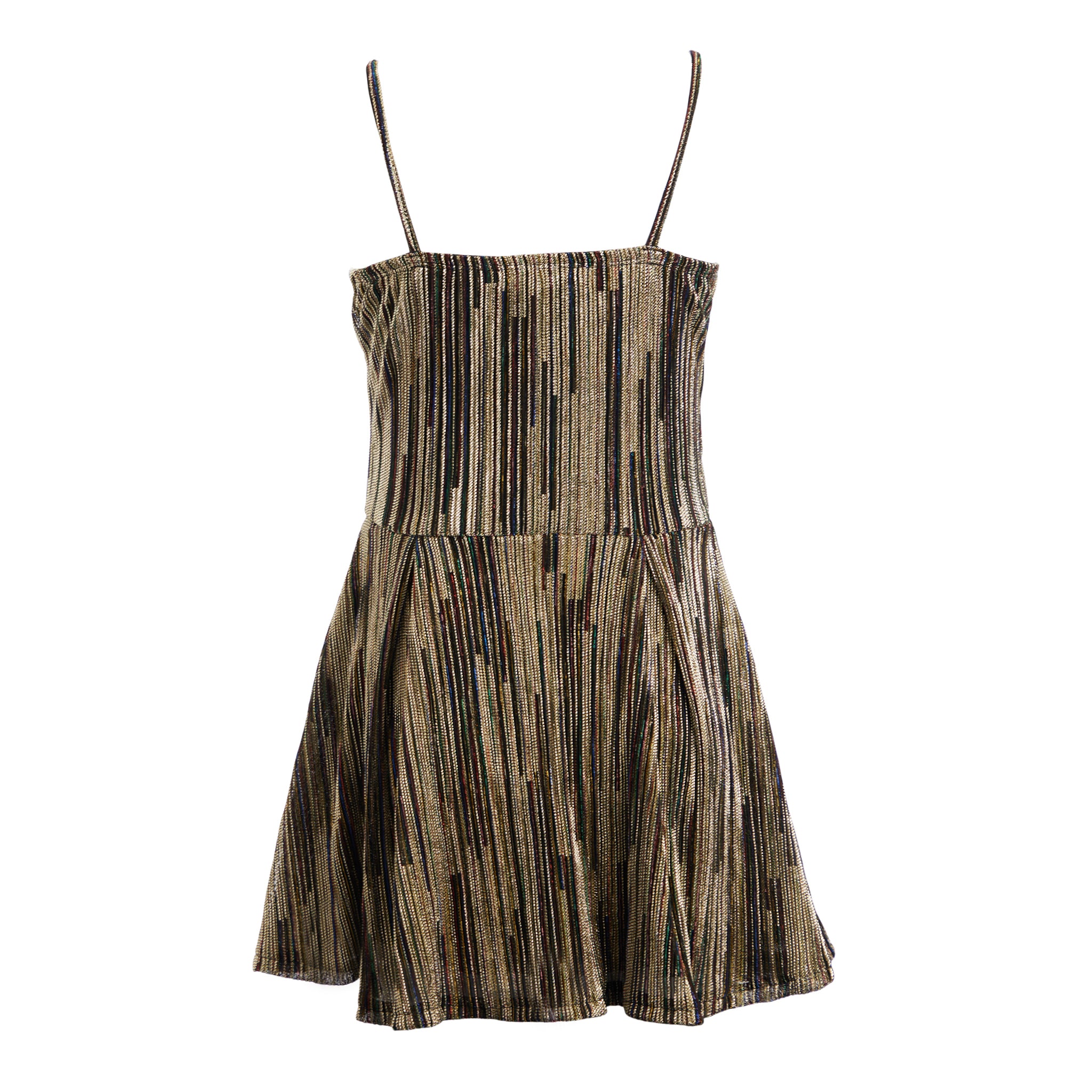 Sparkle Flounce Dress - Denny's