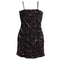 Gathered Sides Lace Dress - Denny's