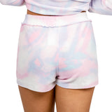 Pink Tie Dye Short Raw Hem - Denny's