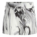 Tie Dye Black Marble Raw Hem Short 7-14 - Denny's