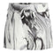 Tie Dye Black Marble Raw Hem Short 7-14 - Denny's