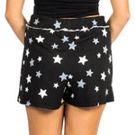 Raw Hem Black Stars Short Junior - Denny's