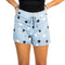 Raw Hem Denim Stars Short Junior - Denny's