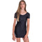 Short Sleeve Rib Dress - Denny's