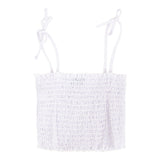 Eyelet Tube Top - Denny's