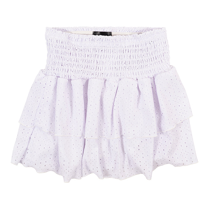 Eyelet Mini Skirt - Denny's