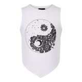 V-Bottom Tank With Ying Yang - Denny's