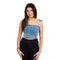 Chambrey Smocked Tube Top - Denny's