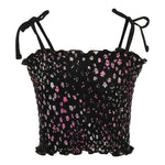 Tie Straps Floral Smock Top - Denny's
