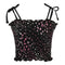 Tie Straps Floral Smock Top - Denny's