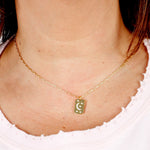 Dog Tag Stars & Moon Bling Necklace - Denny's