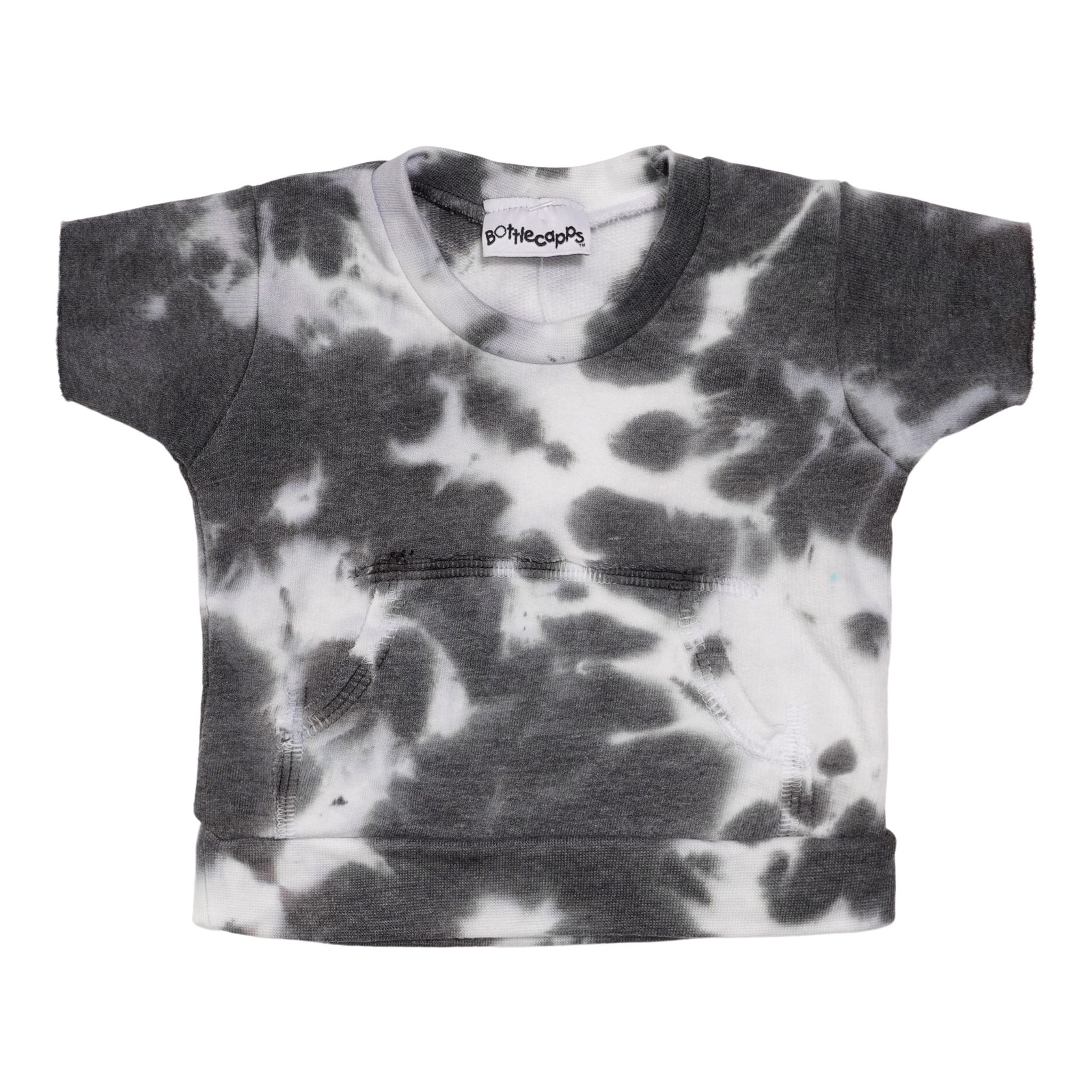 Short Sleeve Tie Dye Sweatshirt - Denny's