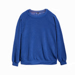 Solid Oversized Raglan Sweatshirt - Denny's