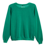Solid Oversized Raglan Sweatshirt - Denny's