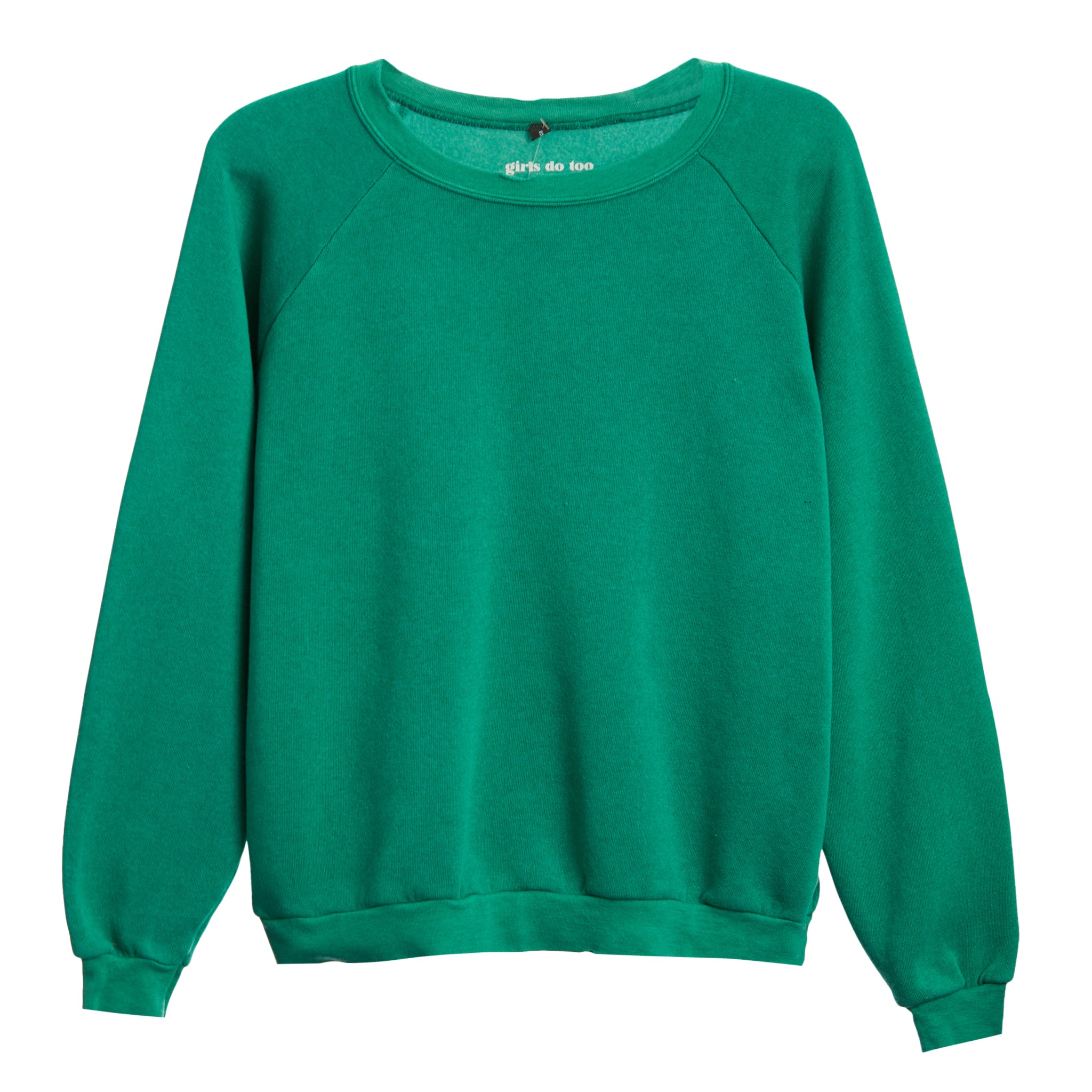 Solid Oversized Raglan Sweatshirt - Denny's