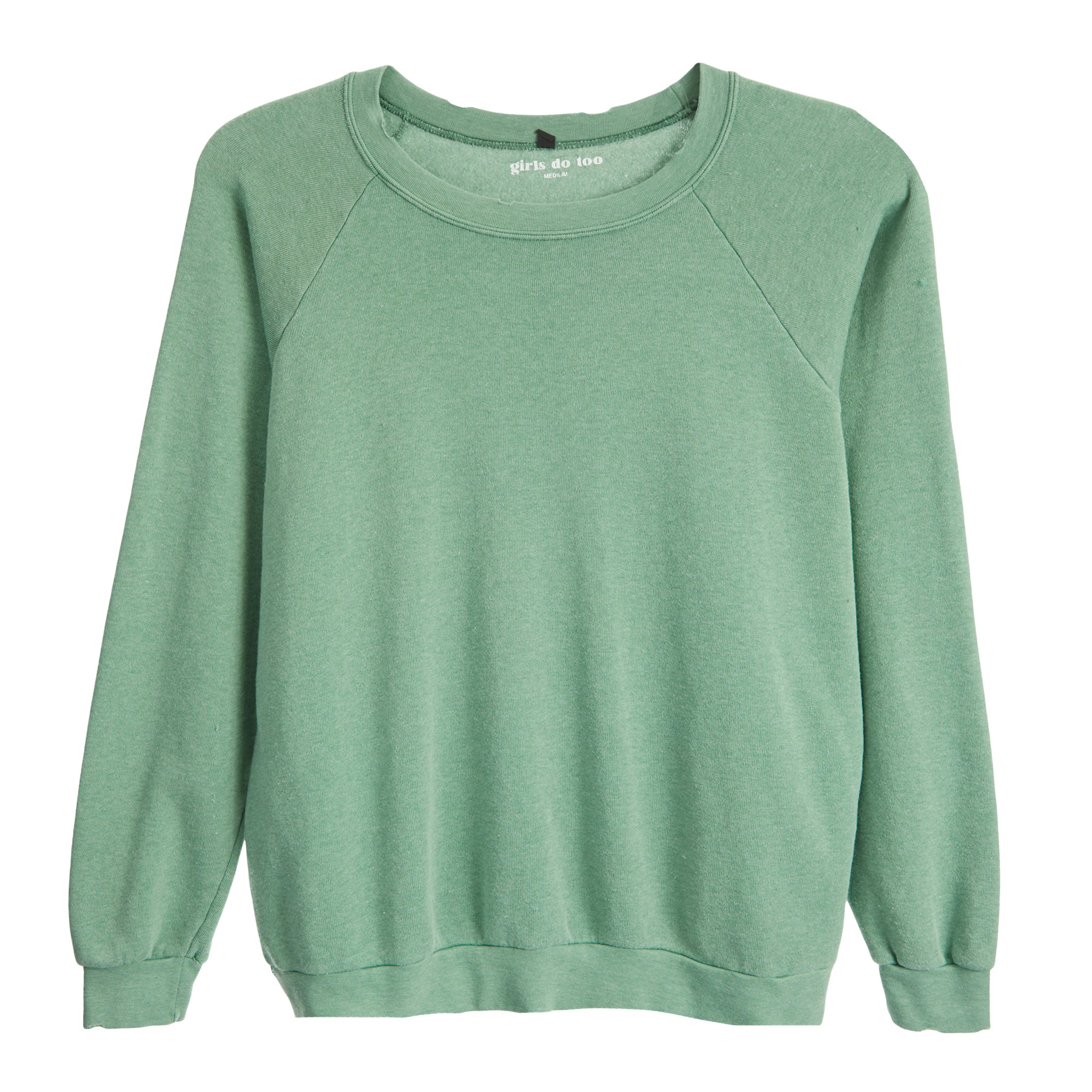 Solid Oversized Raglan Sweatshirt - Denny's