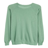 Solid Oversized Raglan Sweatshirt - Denny's