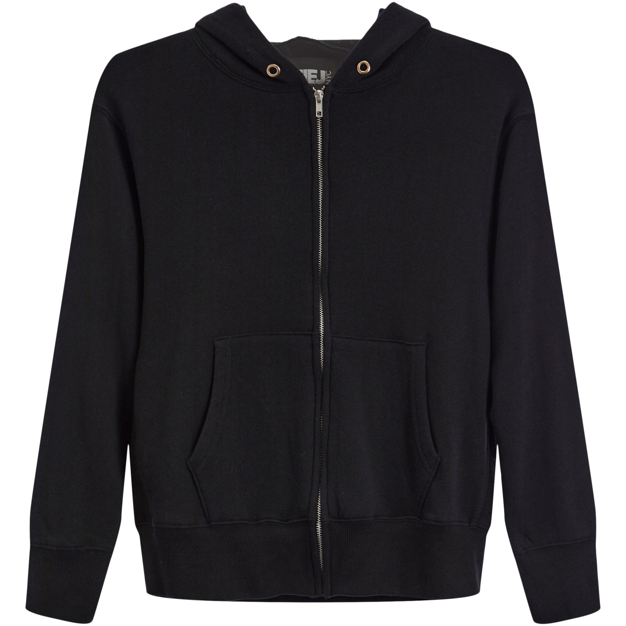 Dylan Solid Oversized Zip Hoodie - Denny's