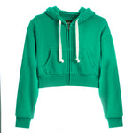 Dylan Crop Zip Hoodie - Denny's