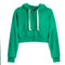 Dylan Crop Zip Hoodie - Denny's