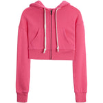 Dylan Crop Zip Hoodie - Denny's