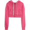 Dylan Crop Zip Hoodie - Denny's