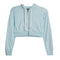 Dylan Crop Zip Hoodie - Denny's