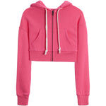Dylan Crop Zip Hoodie - Denny's