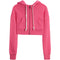 Dylan Crop Zip Hoodie - Denny's