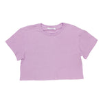 Short Sleeve Basic Crop Crew - Denny's
