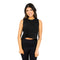Sleeveless Crop Mineral Wash Crew - Denny's