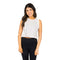 Sleeveless Crop Mineral Wash Crew - Denny's
