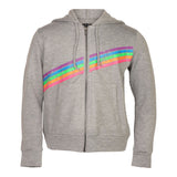 Multi Stripe Zip Hoodie - Denny's