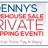 Warehouse Sale PM Ticket - Denny's