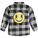 Happy Headphone Flannel Shirt - Denny's