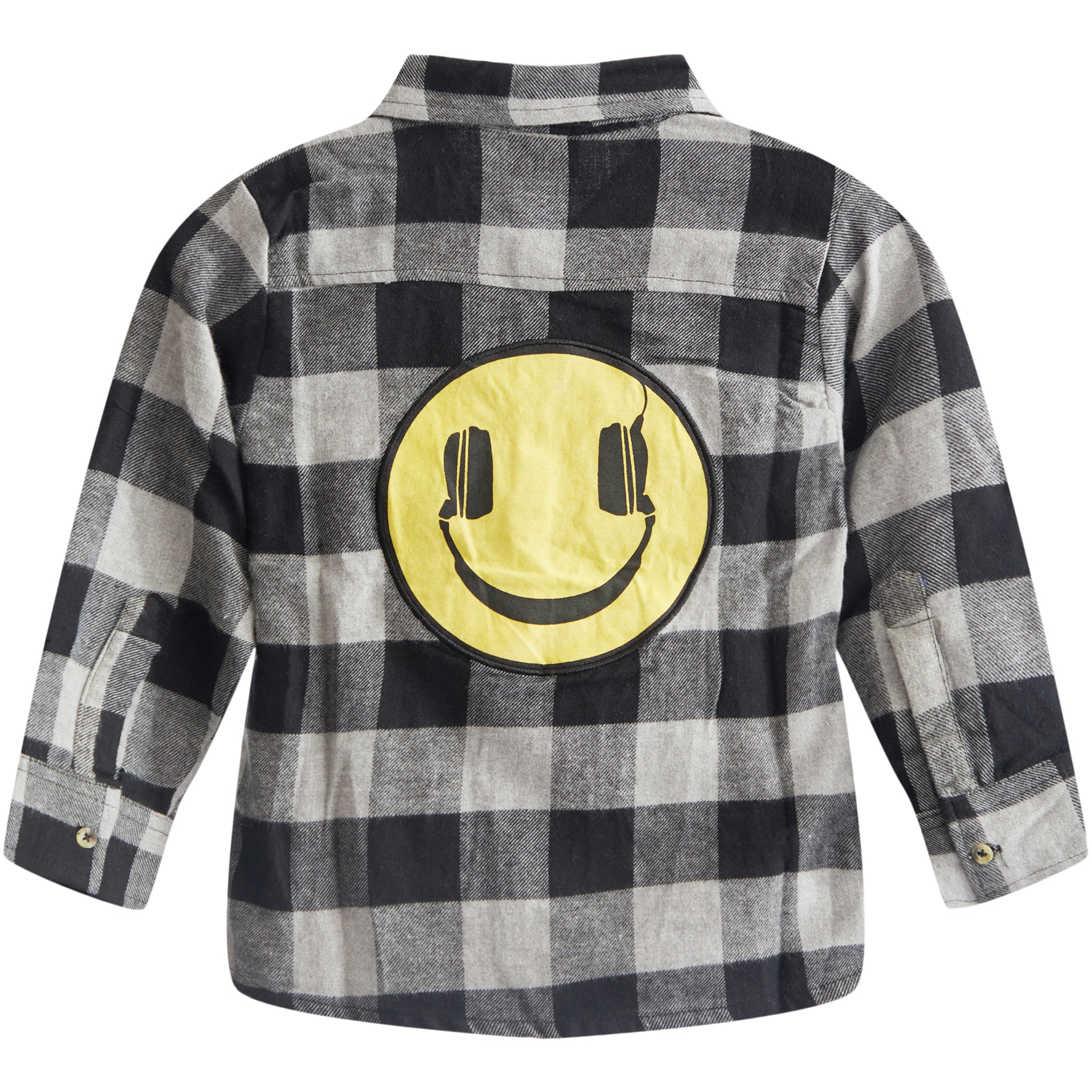 Happy Headphone Flannel Shirt - Denny's
