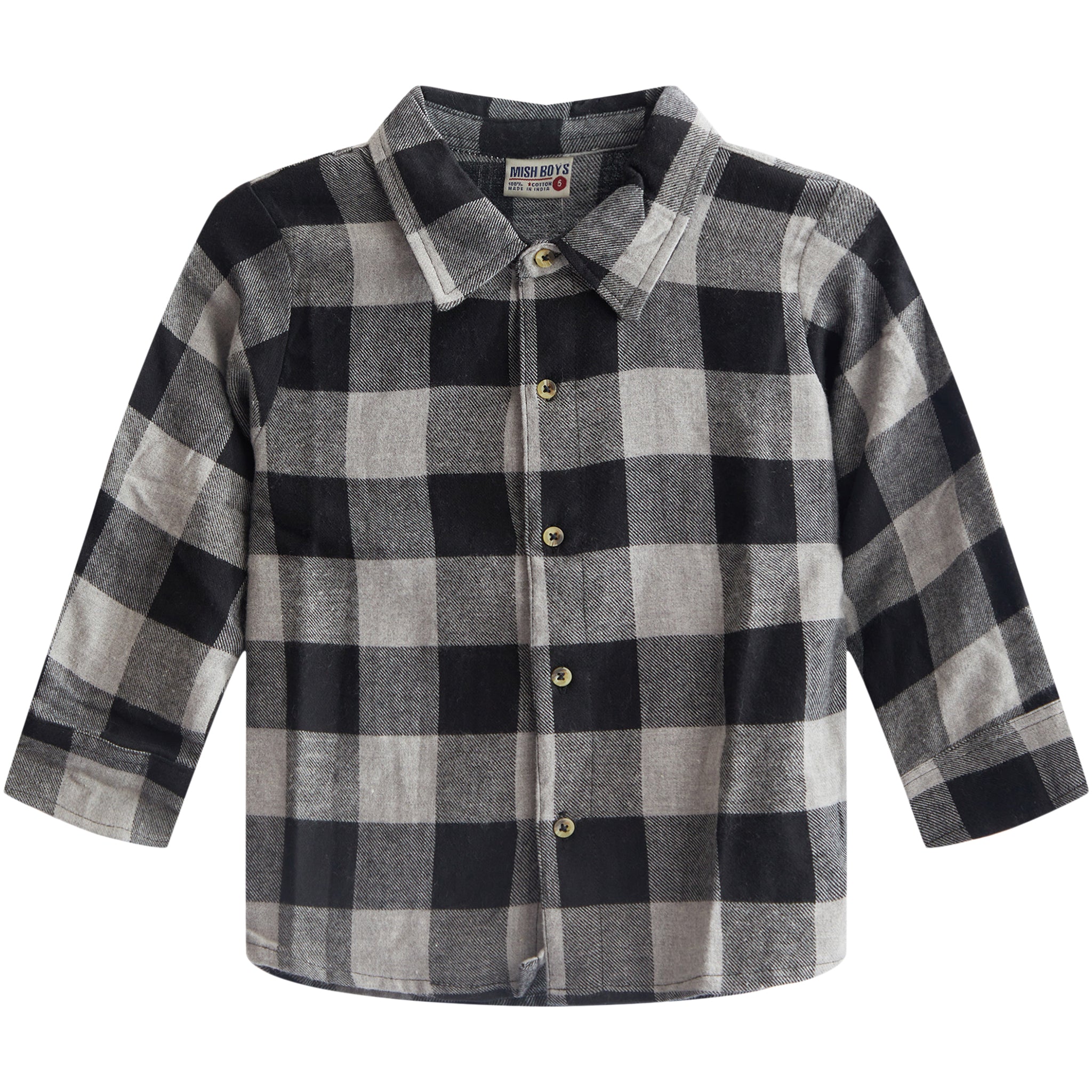 Happy Headphone Flannel Shirt - Denny's