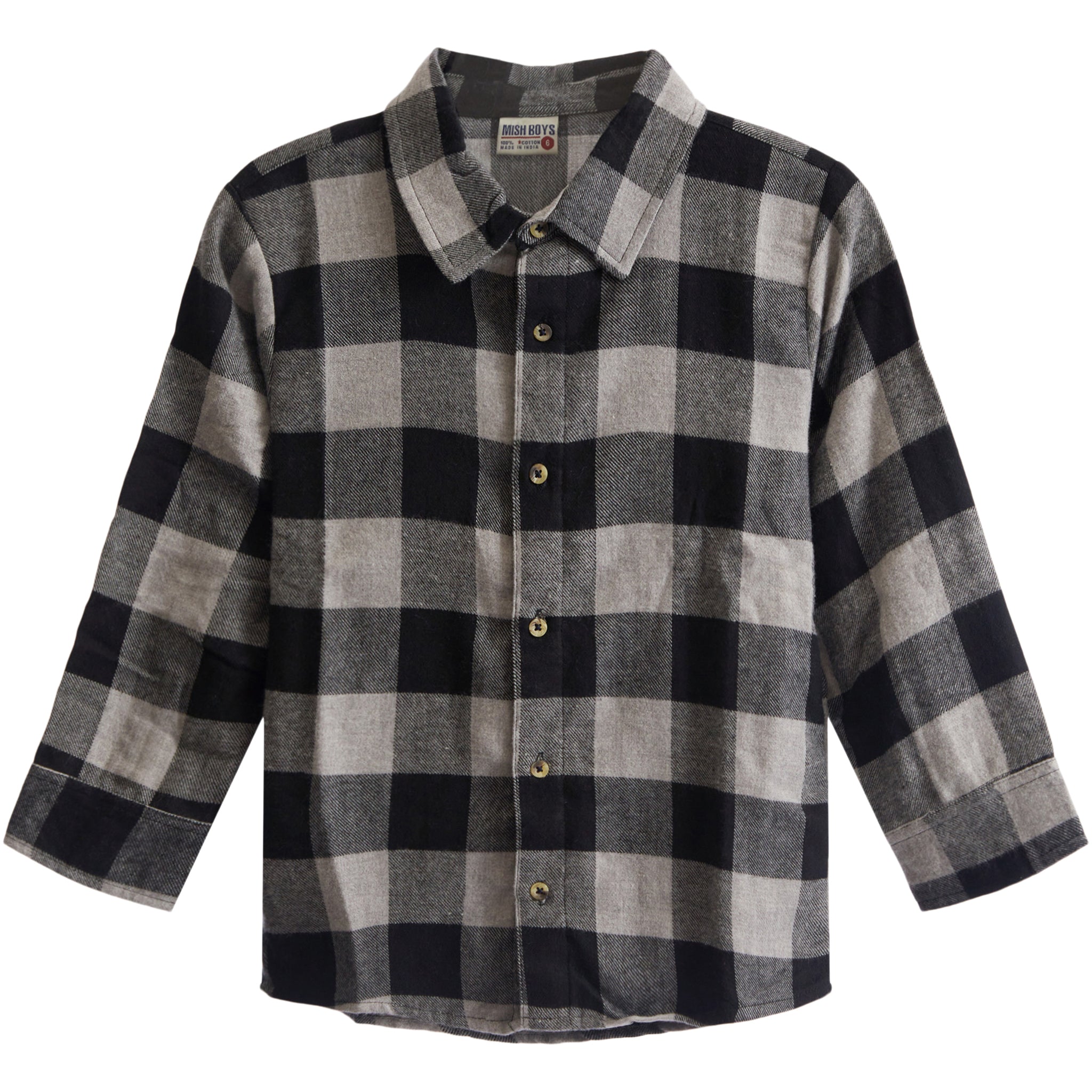 Happy Headphone Flannel Shirt - Denny's