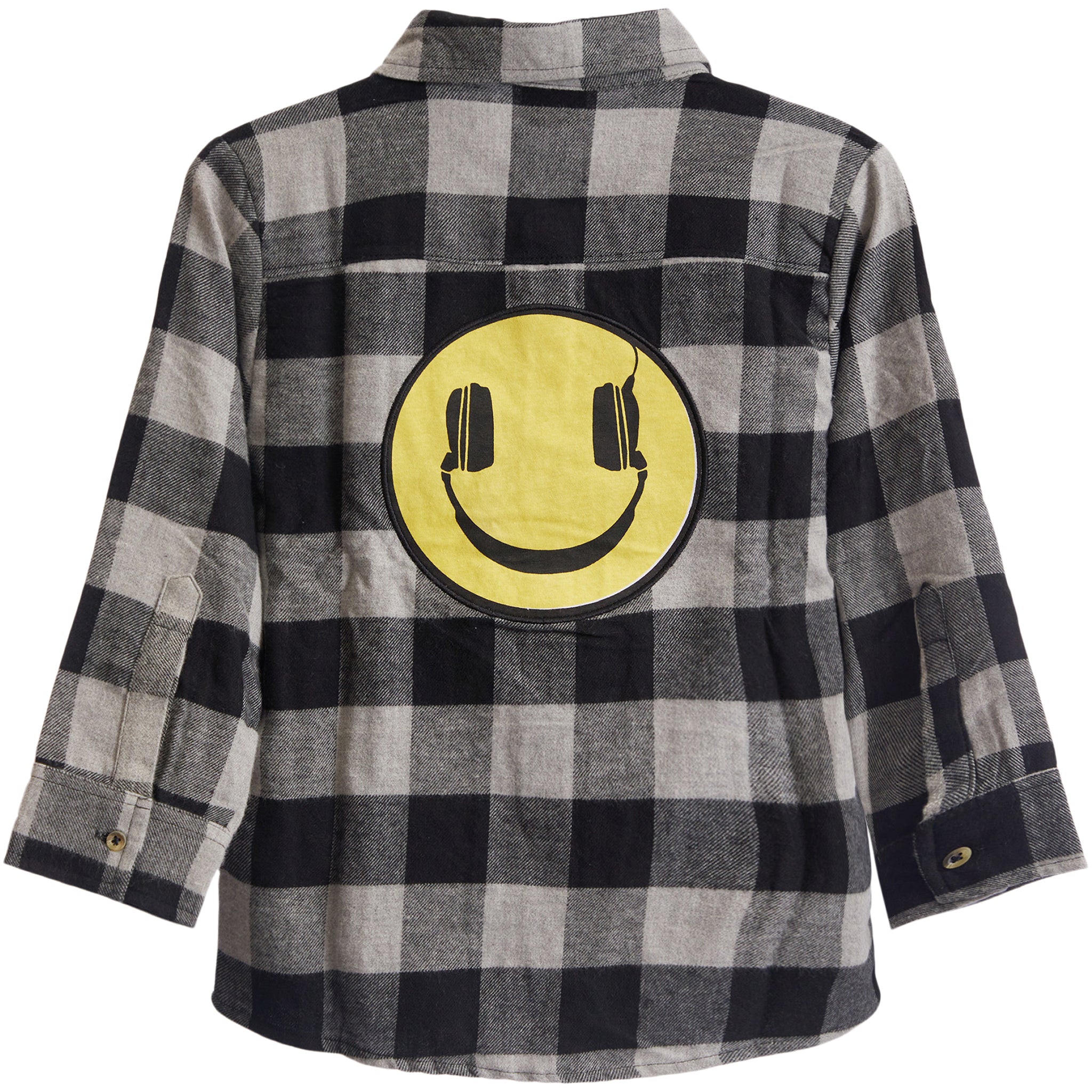 Happy Headphone Flannel Shirt - Denny's