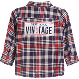 NY Vintage Flannel Shirt - Denny's